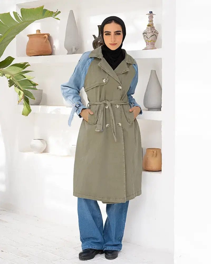 Belted Trench Coat - Image 7