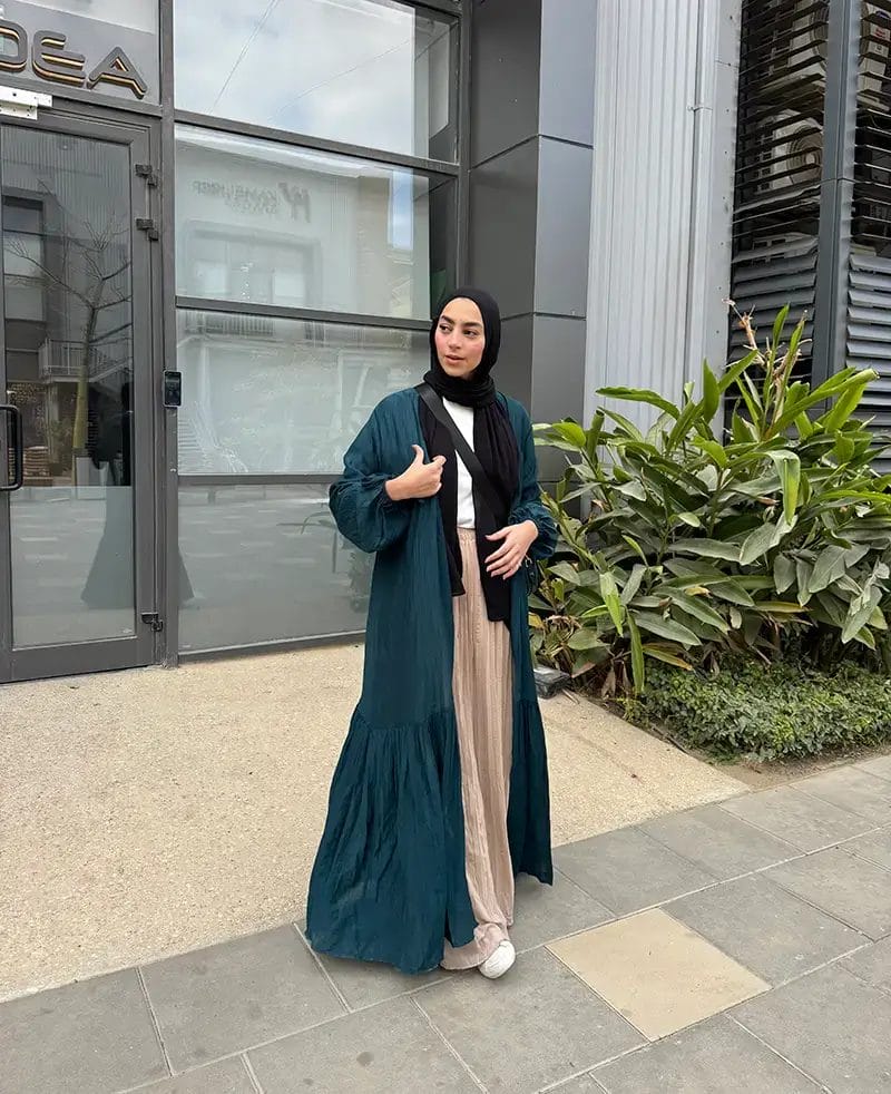 New linen Flowy Cardigan - Image 3