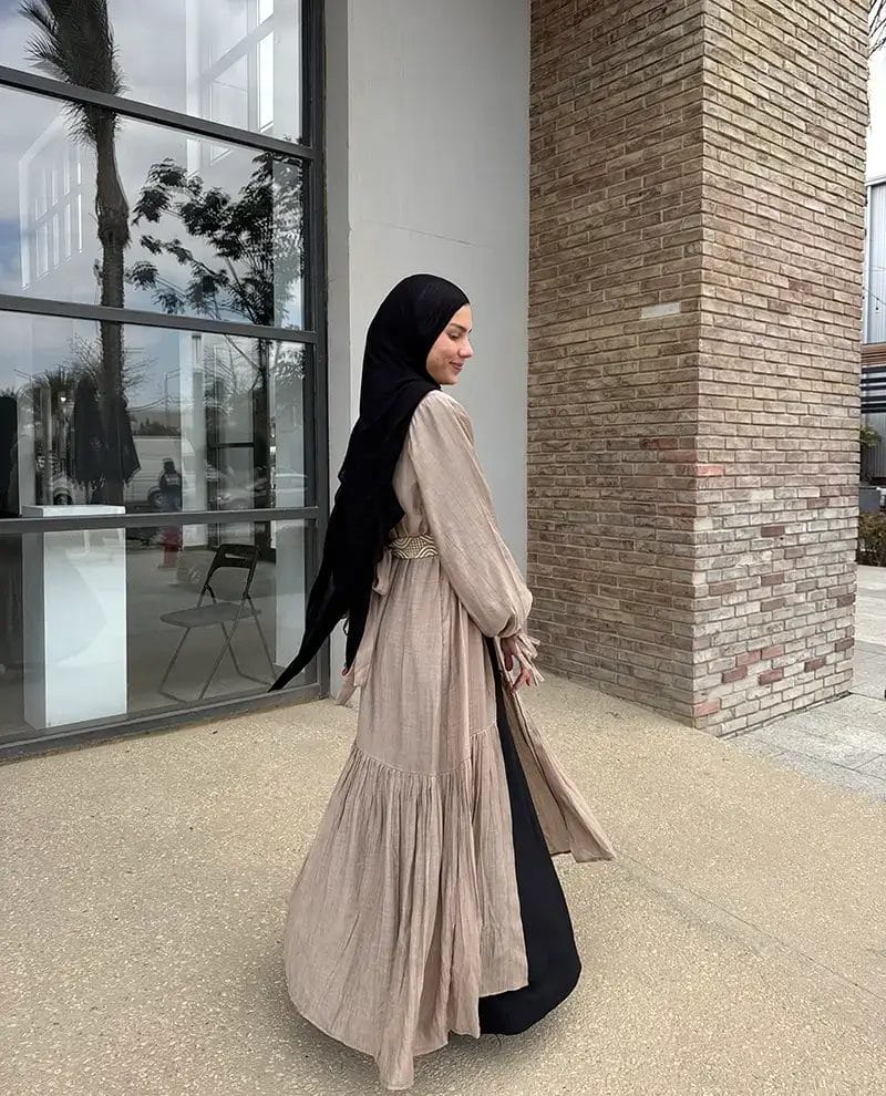 New linen Flowy Cardigan - Image 8