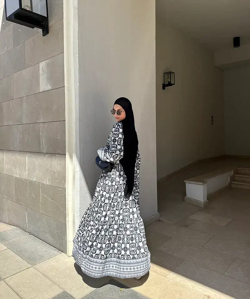 Moroccan flowy dress - Image 3