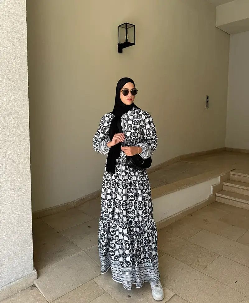 Moroccan flowy dress - Image 5