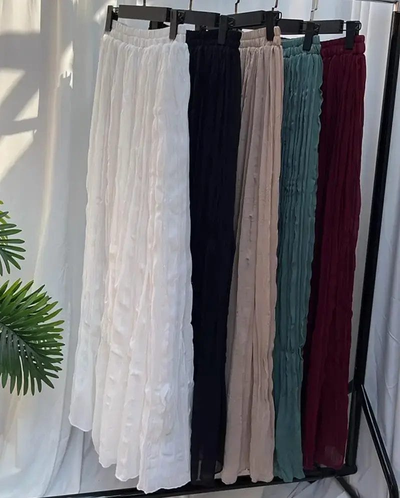 Pleated Crush Skirt - Image 13