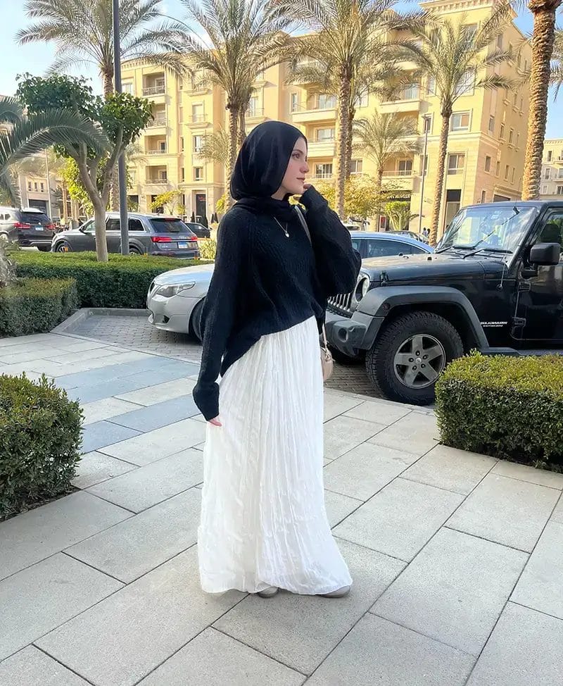 Pleated Crush Skirt - Image 9