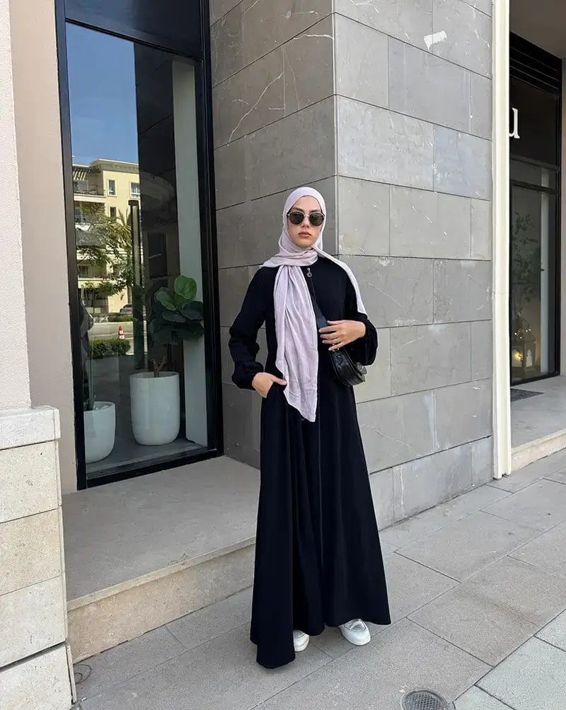 Zipper Abaya - Image 2