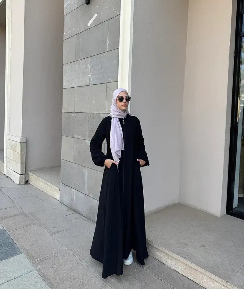 Zipper Abaya - Image 3