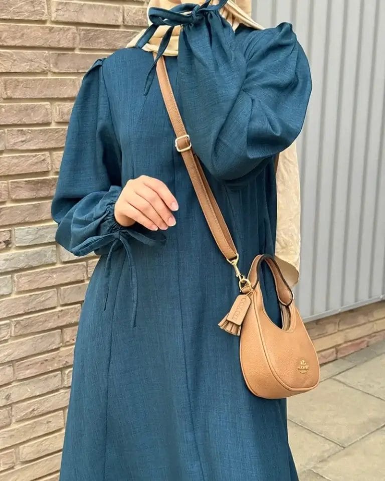 new Linen Flare Dress