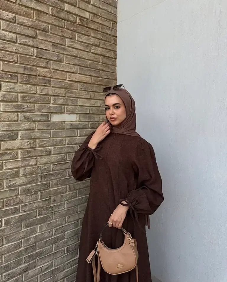 new Linen Flare Dress