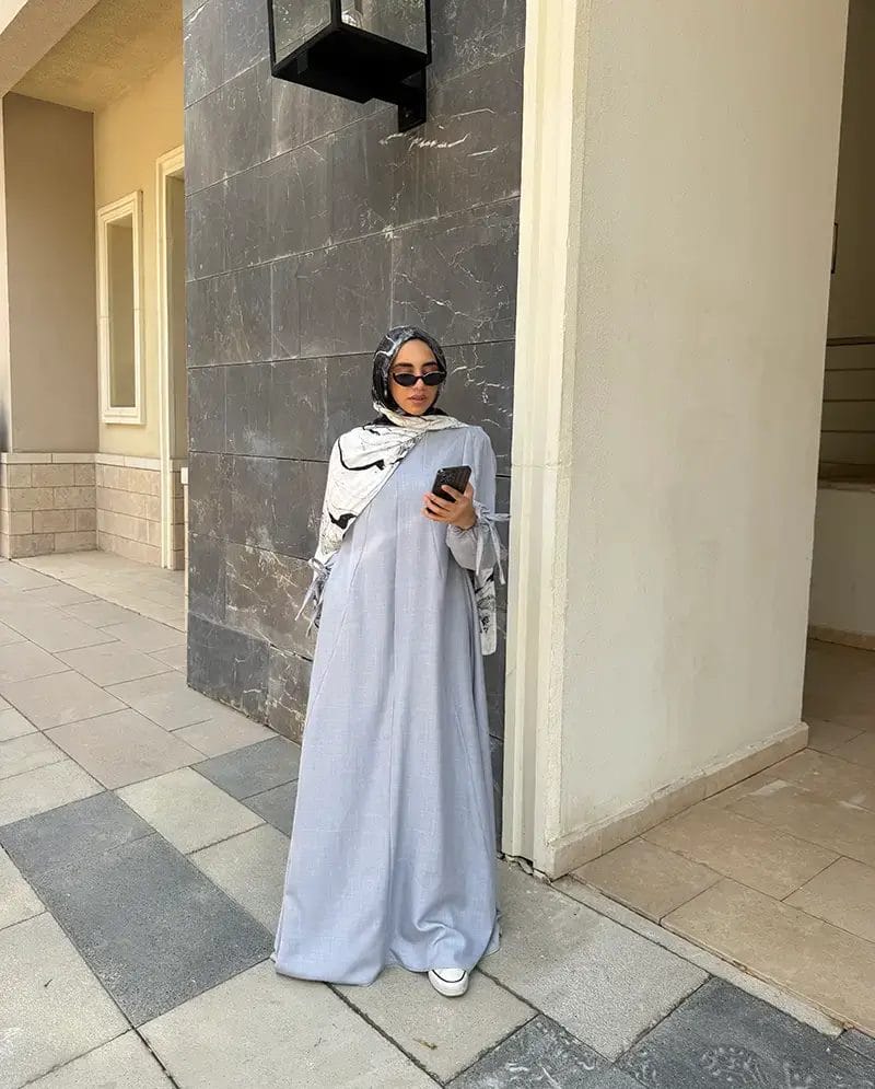 new Linen Flare Dress - Image 4