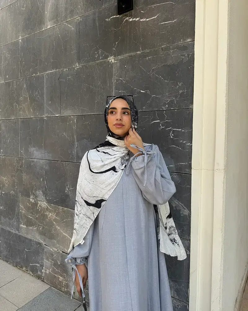 new Linen Flare Dress - Image 3