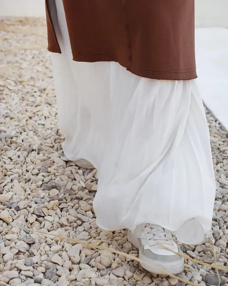 New Chiffon Cloche Skirt