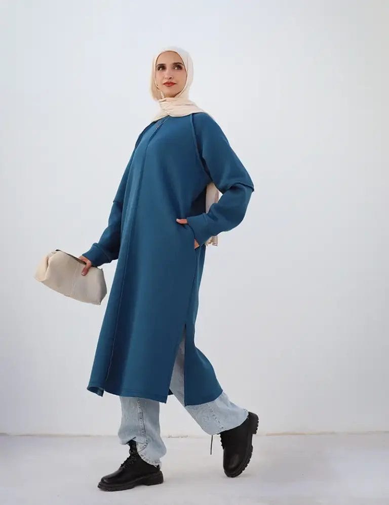 Essential long pullover