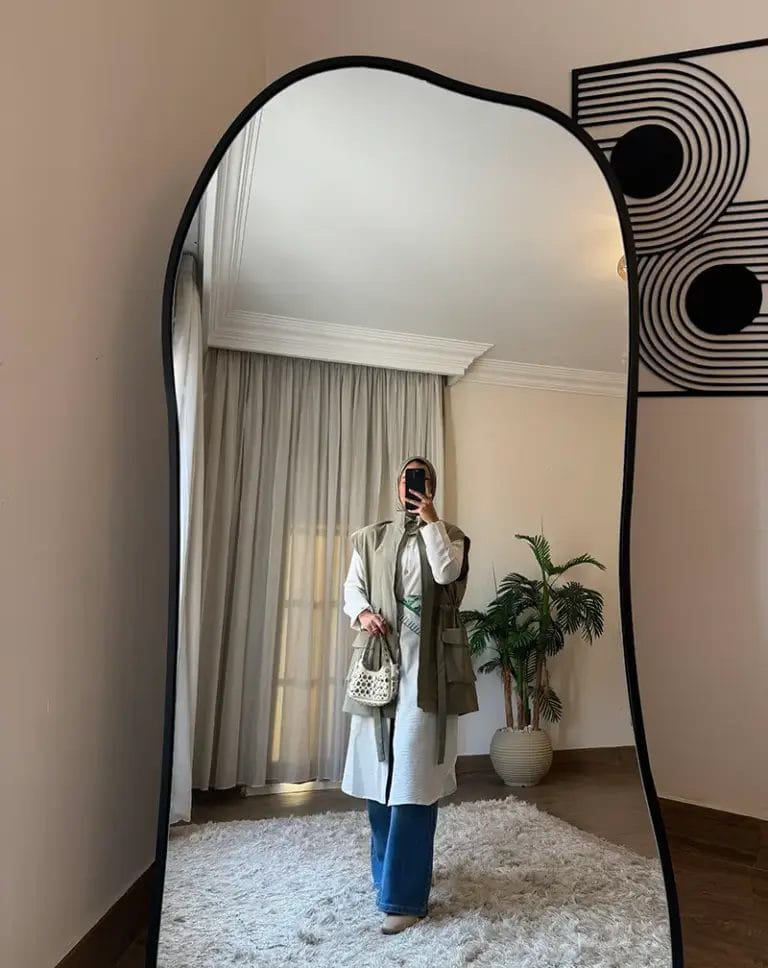 Sleeveless Gabardine Vest