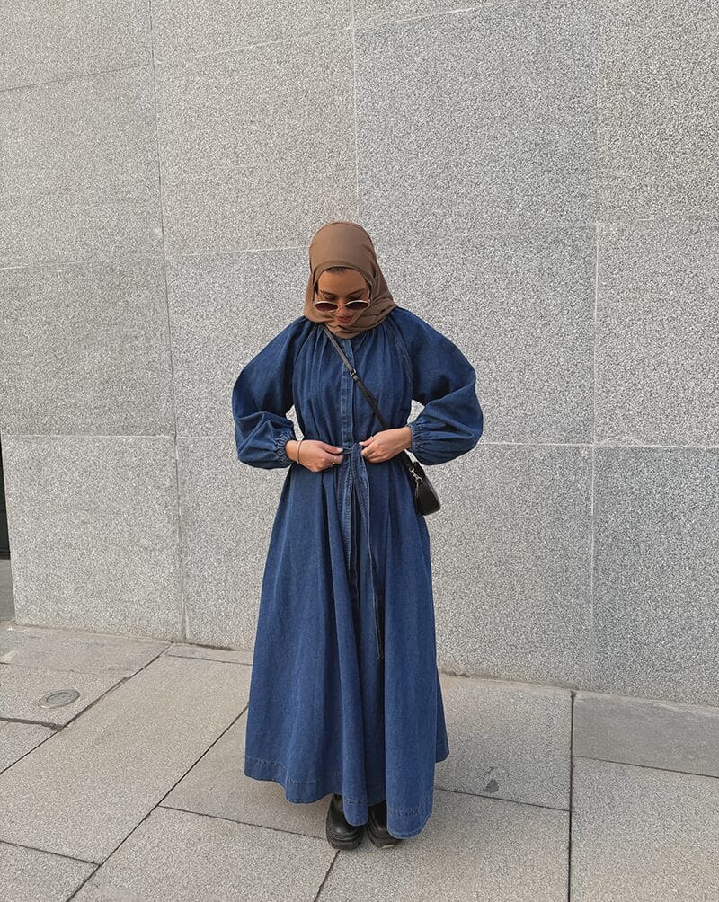 Shirt Denim Dress - Image 5