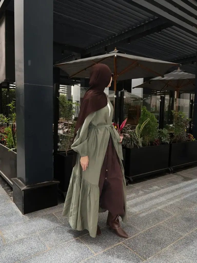 New linen Flowy Cardigan